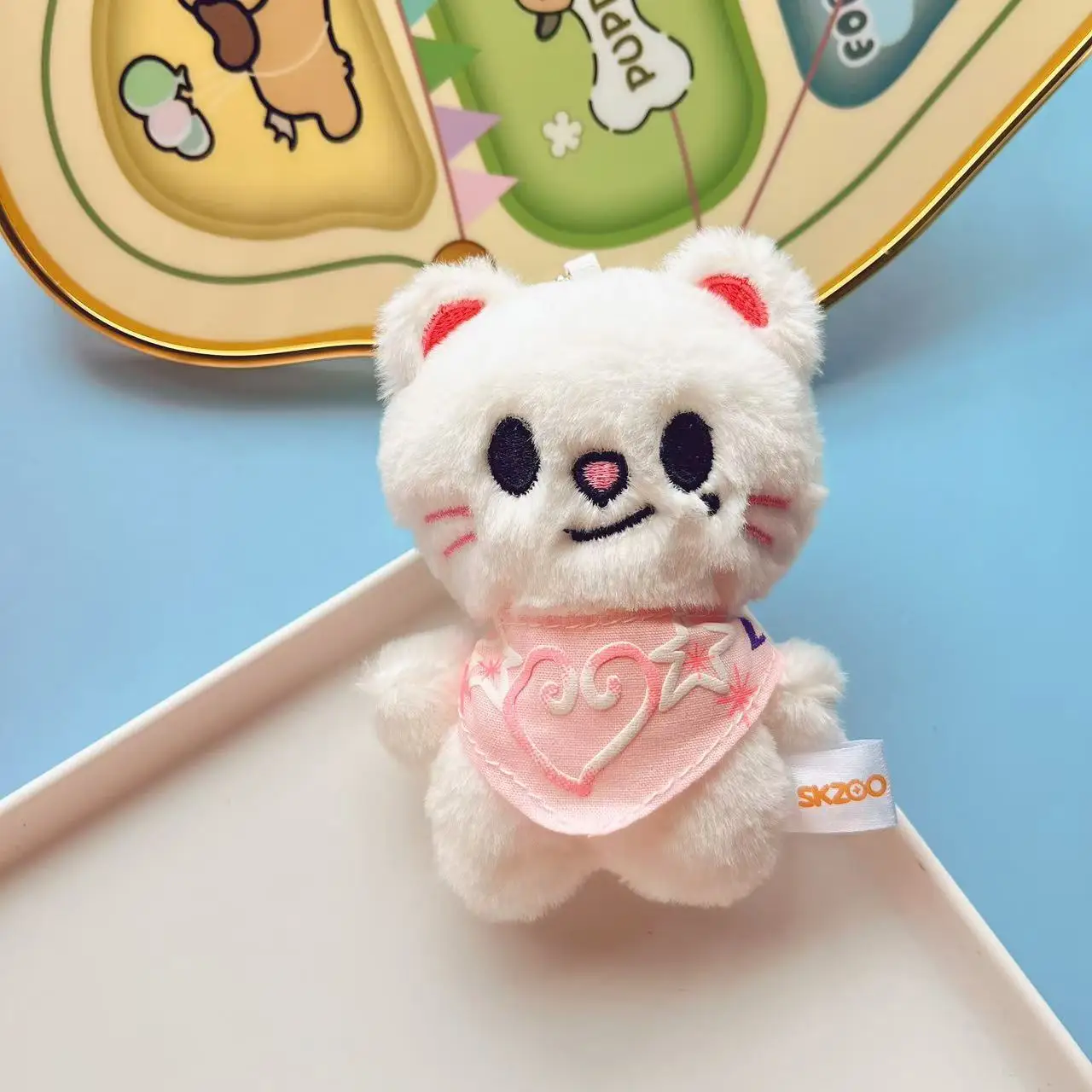 Nuovo SKZOO Stray Kids 10cm Portachiavi bambola di peluche Creativo Piccola bambola Ciondolo Borsa bambola carina Ciondolo Regalo festival per bambini