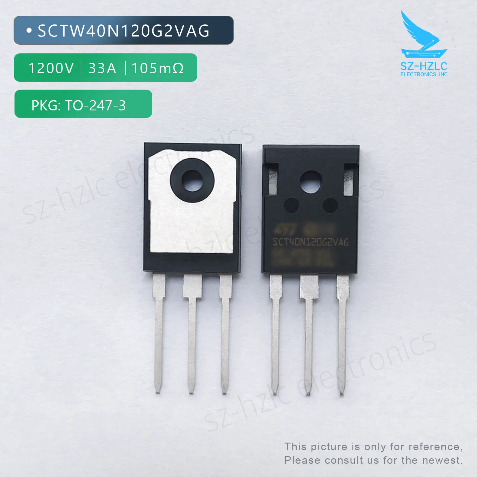 SCTW40N120G2VAG new and original ic chips integrated circuit mcu microcontrollers