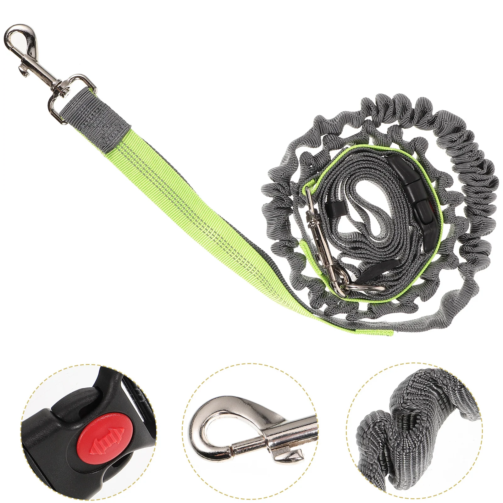 

Dog Running Leash Adjustable Reflective Pet Leash for Small Medium Dogs Hands Free Waist Belt Outdoor Dog Walking Rope