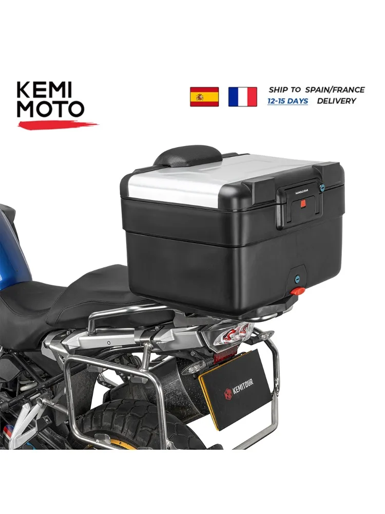 KEMIMOTO Universele Motorfiets Top Vario Caes Voor BMW R1250GS R1200GS F800GS LC ADV 1250GSR F850GS F750gs Top Achter Bagagebox - afbeelding 2