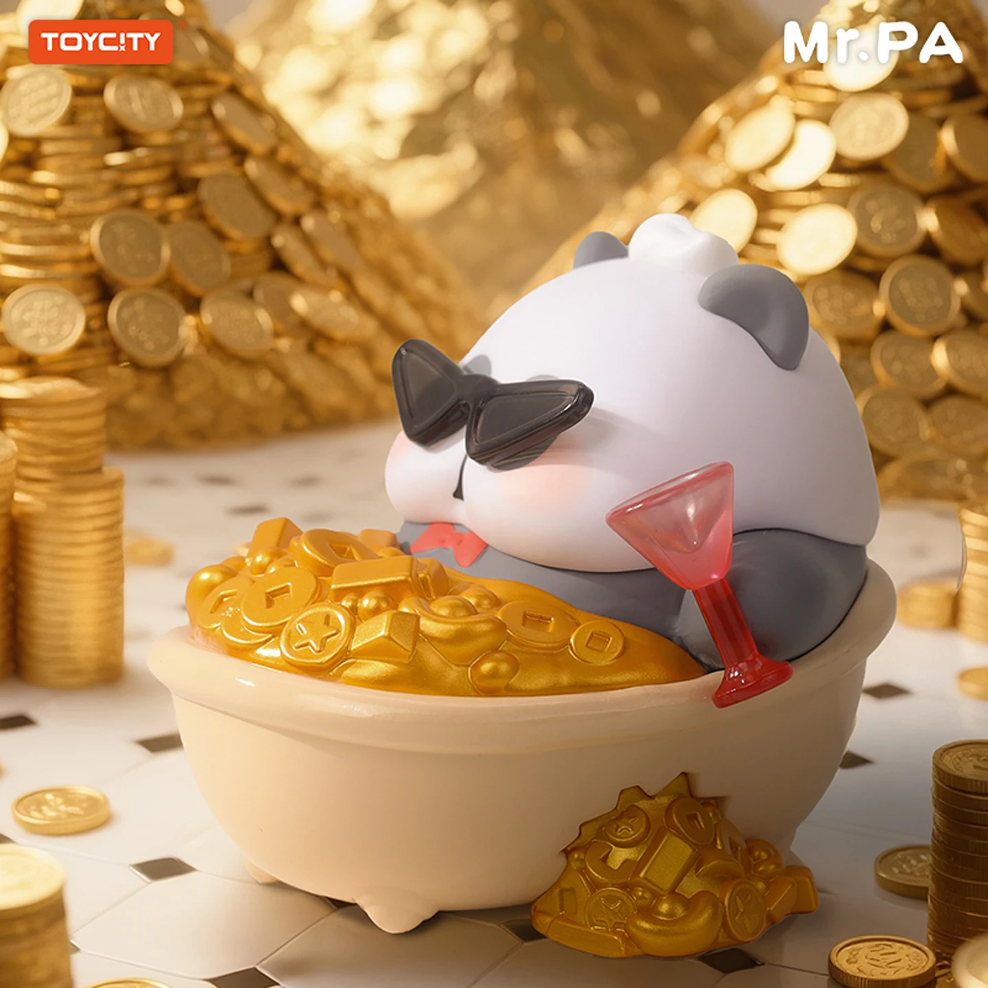 MR.RA Wish List Series Blind Box Cute Cartoon Panda Doll Mystery Box Kawaii Anime Figure Surprise Ornament Model Girl Toys Gifts - view 5