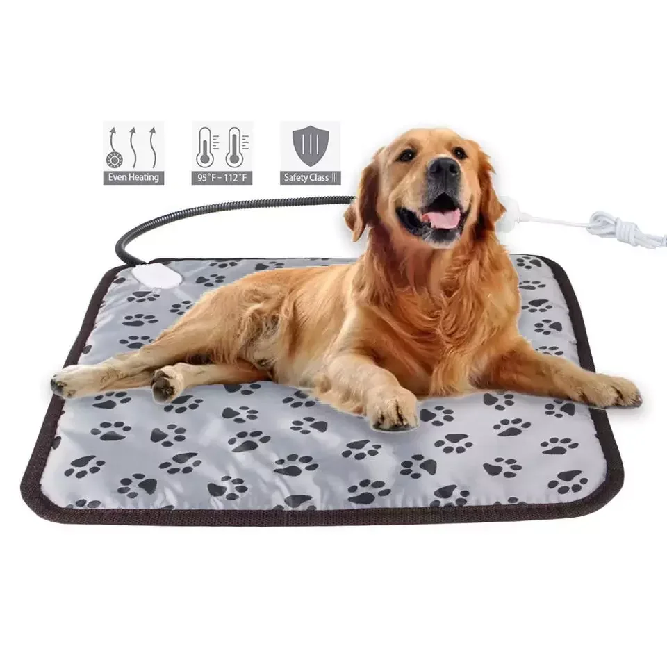 Cat Dog Small Pet Heating Pad Adjustable Constant Temperature Waterproof Heating Blanket Pet Electric Blanket For Winter