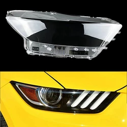 Head Light Lamp Lens Housing Headlight Lamp Shell For Ford Mustang 2014-2017 Front Lampshade Head Light Lamp Cover