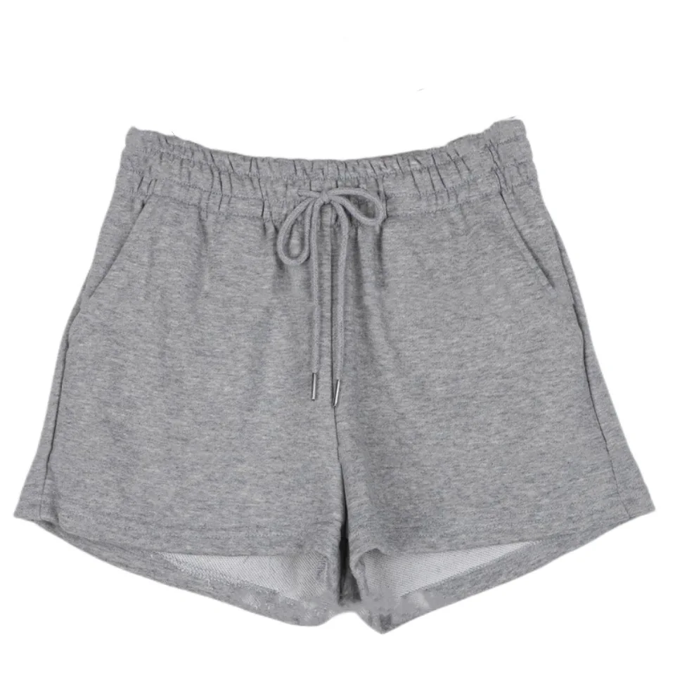 Short de survêtement basique pour femme, short éponge confortable, short de sport décontracté, short de course astronomique, short de proximité pour femme, taille Wstring, été