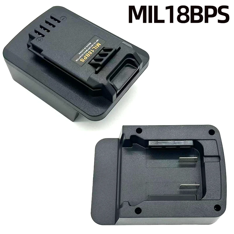 Für Milwaukee 18V Lithium-Ionen-Batterien für Black&Decker/Porter-Cable/Stanley 20V Elektrowerkzeug MIL18BPS Elektrowerkzeug-Batterieadapter – Detail 1