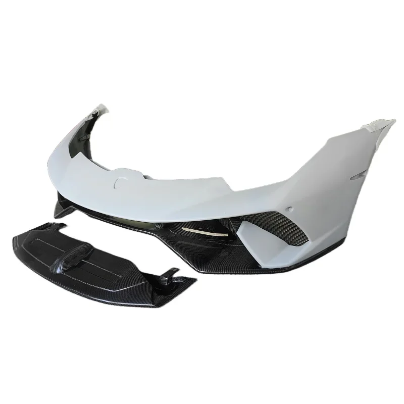 

Used for Lamborghini LP610 LP580 body kit semi carbon fiber P-style car accessories front bumper body kit
