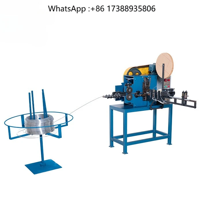 C1214 C17 C24 Hog Ring Machine for Gabion Animal Cages Anti-tank Tracks Wound Net