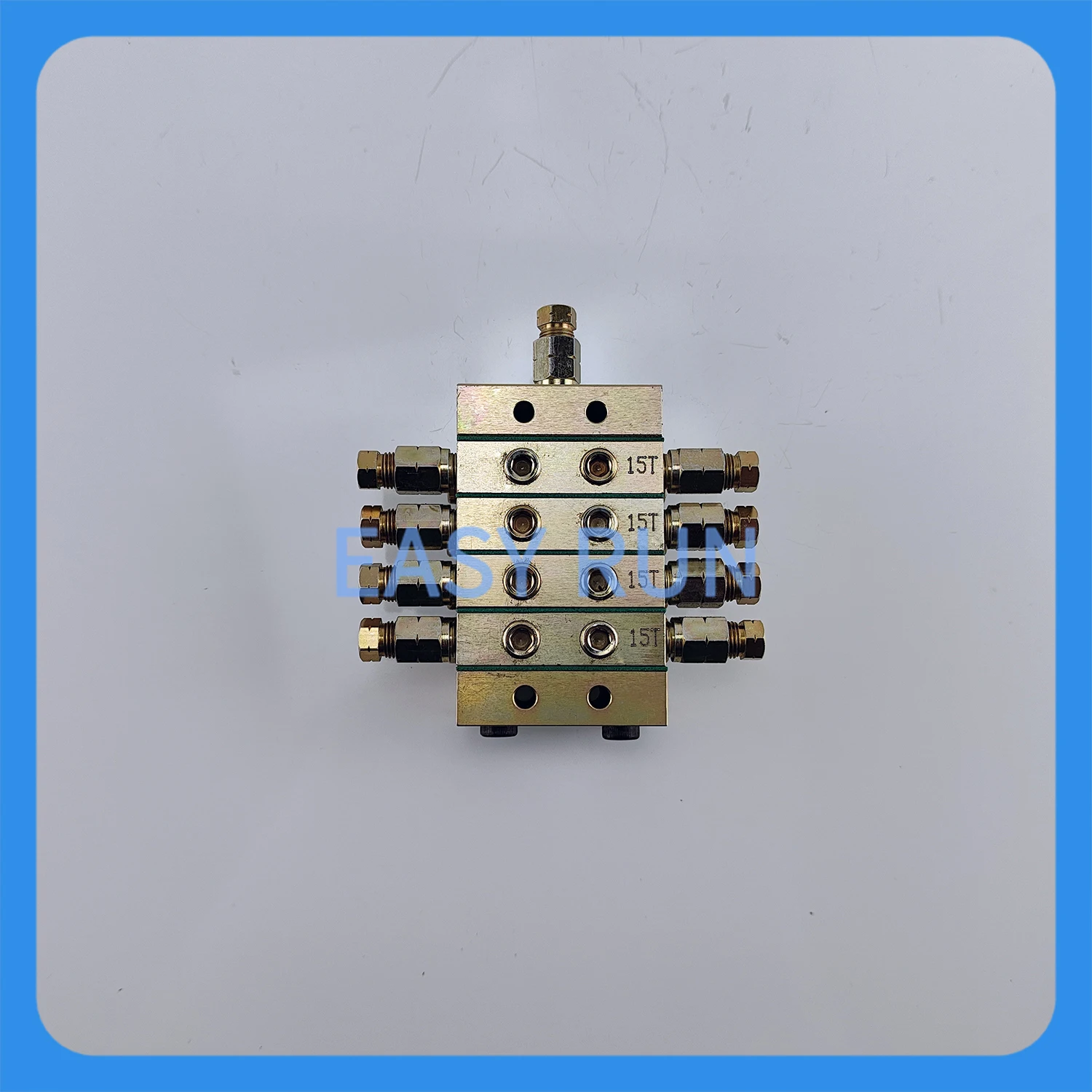 مضخة شاحنة مضخة الخرسانة رصف ساني Zhonglian 1000 نوع صمام توزيع زيت الزبدة التقدمية Jpq واحد في 8 خارج #5