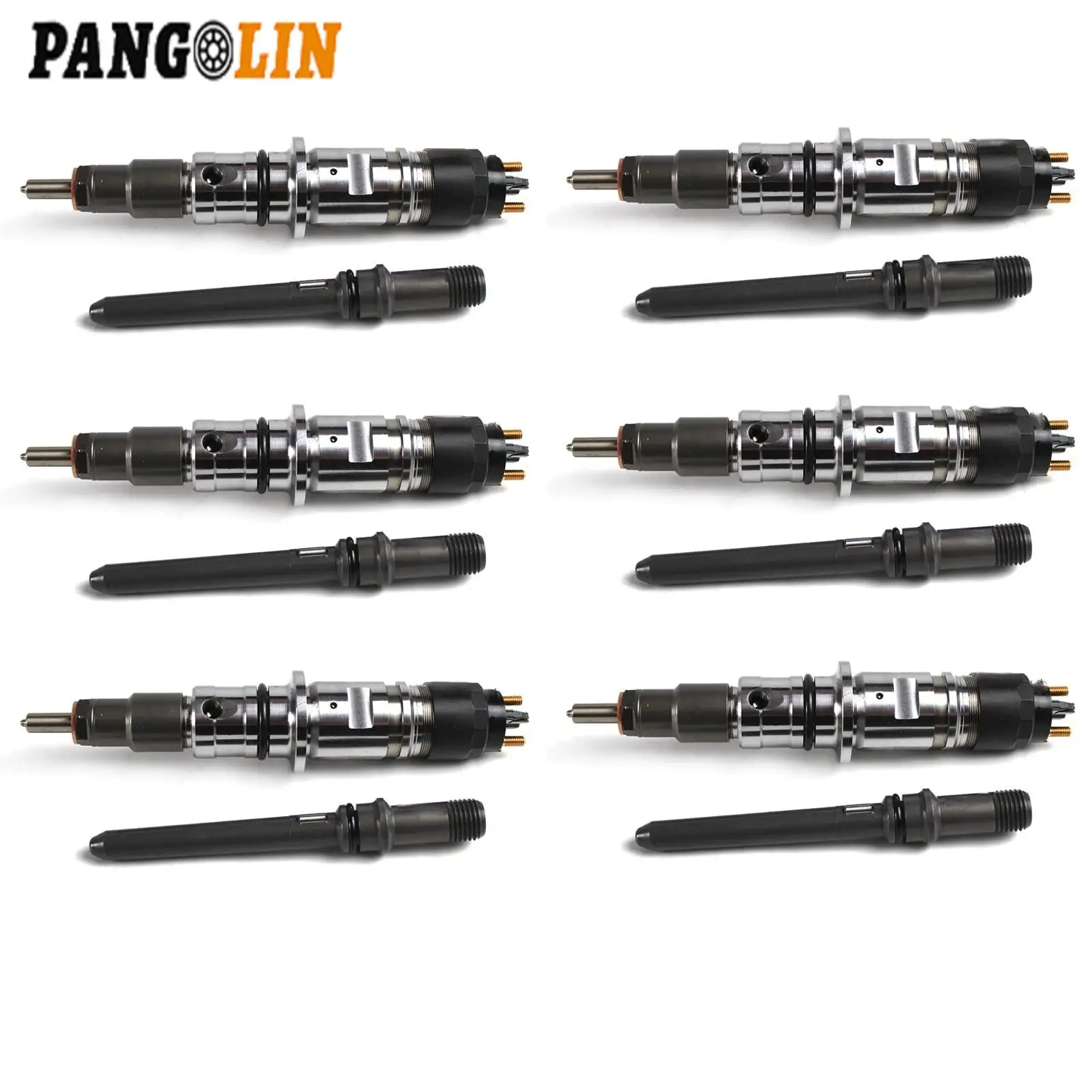 

6x0986435518 0445120050 68027067AA 0445120193 0445120185 Форсунки дизельного топлива с трубкой для Dodge Ram 2500 и 3500 6.7L 2007-2012