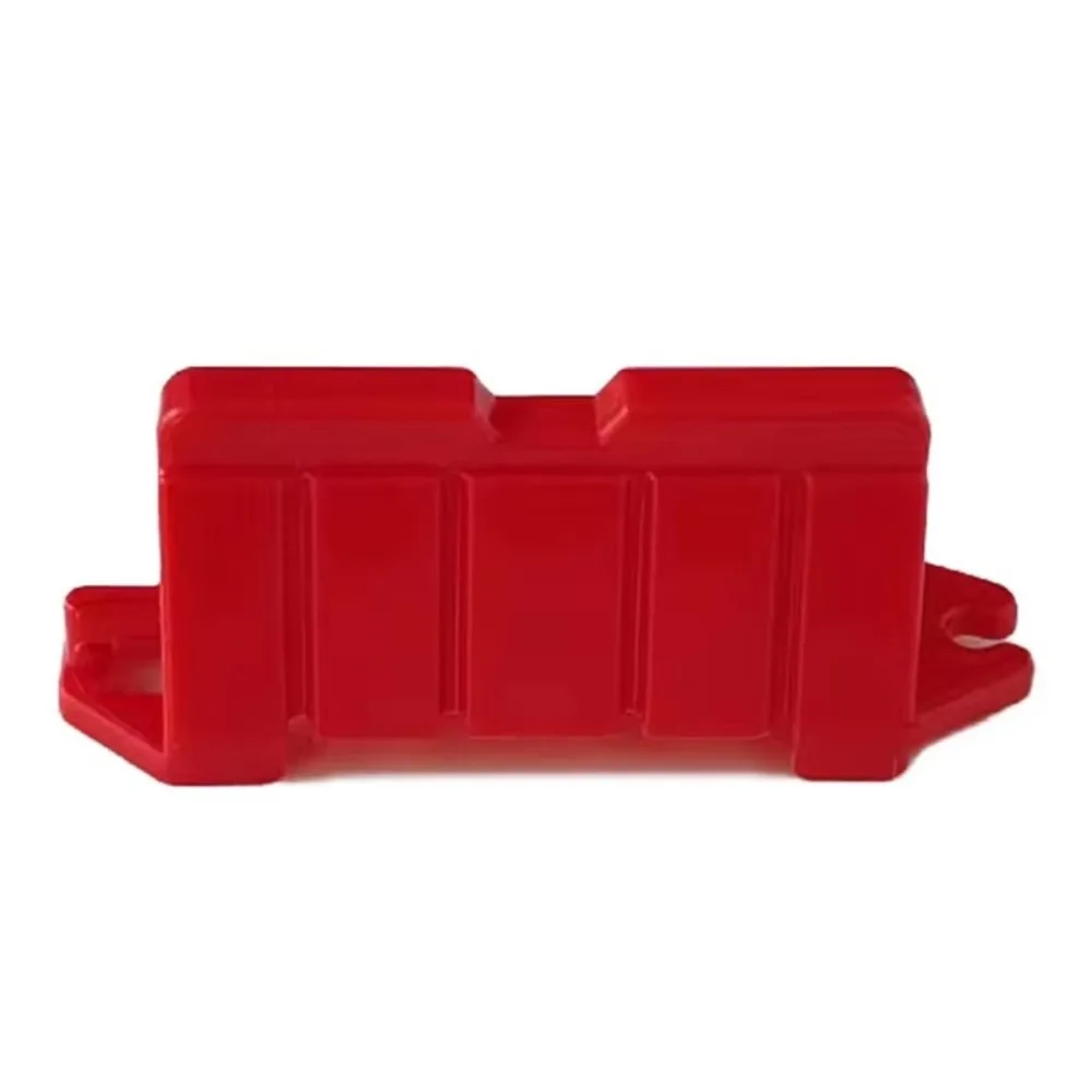 

50pcs Mini Obstacle Track Road Barriers RC Track Drift Handmade Highway Splicing Road Block Plastic RC Accessories