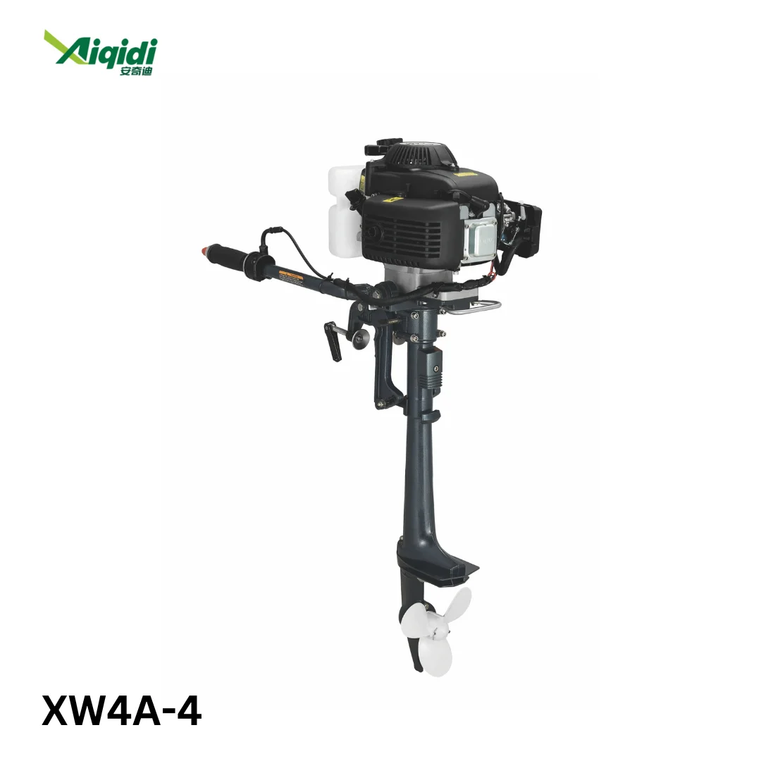 Durable 5HP 6HP 7HP 2-Stroke Marine Boat AIQIDI Boat Motor Long/Short Shaft Single Cylinder Outboard Motors