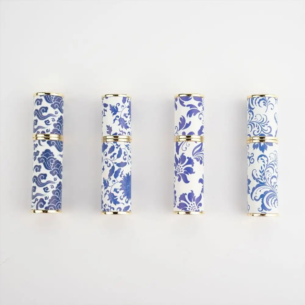 

Bottom Filled Leather Mist Spray Bottle Vintage Tight Sealing Portable Empty Sprayer Refillable Liner Glass