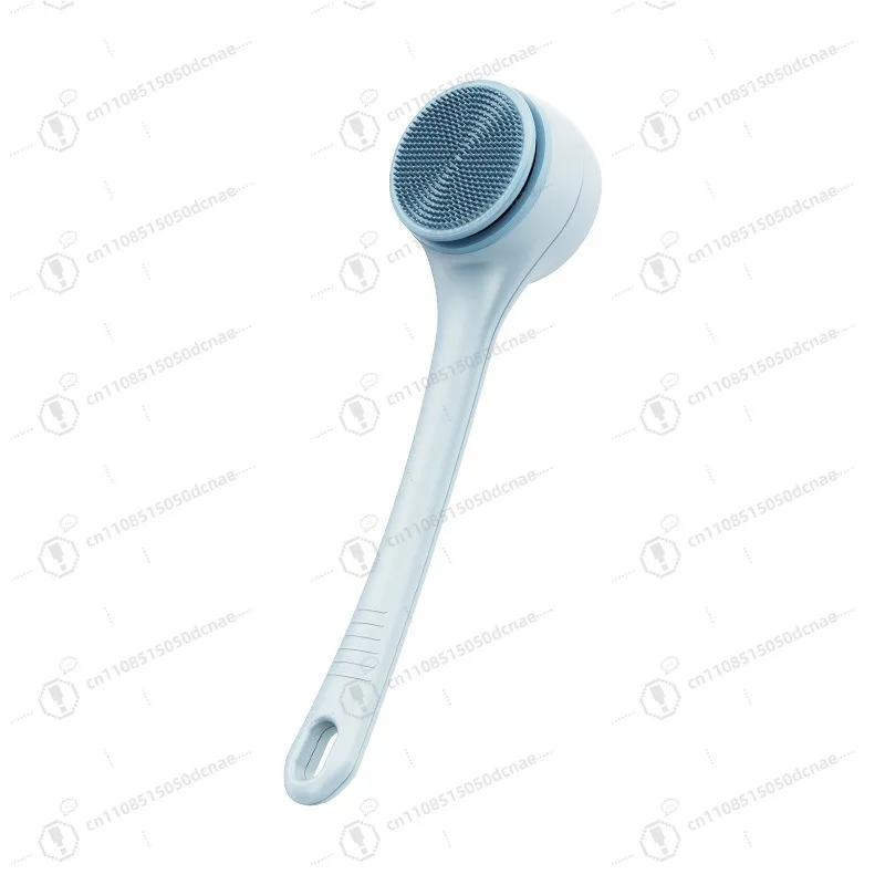 Waterproof Dual Grip Electric Rotating Shower Brush Multi Function Full Body Back Cleansing Bath Scrubber
