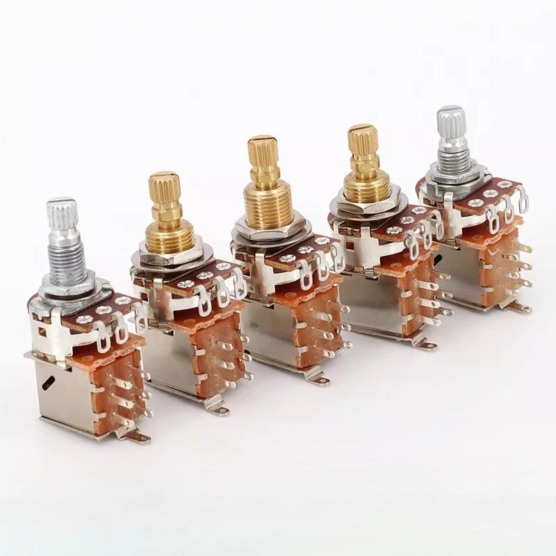 

1 шт. потенциометр для гитары (push-pull), регулятор громкости, переключатель, аксессуары для гитар A250K/B250K/A500K/B500K