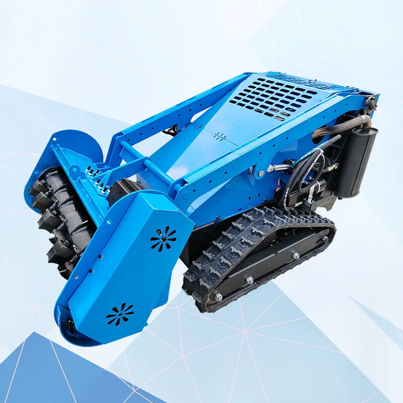 

Hot Sale Small Crawler Remote Control Mower Farm Grass Electric Lawn Mower Agricultural Mower for Multi-purpose Orchard