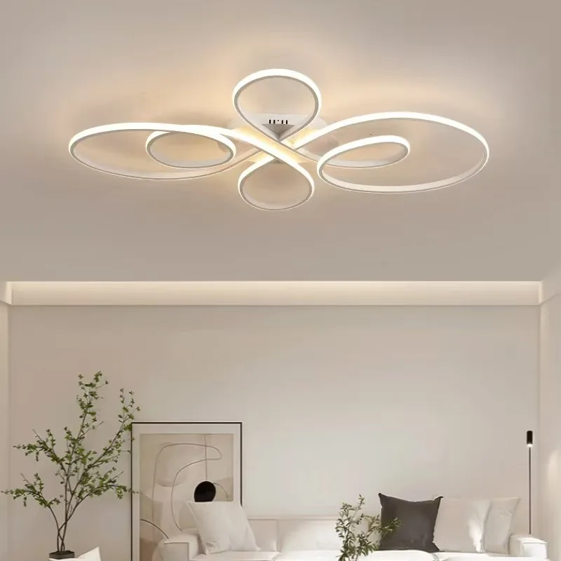 Lampadario semplice moderno con modellazione di nodi cinesi applicabile al corridoio, soggiorno, camera da letto, decorare la lampada a sospensione dell'illuminazione