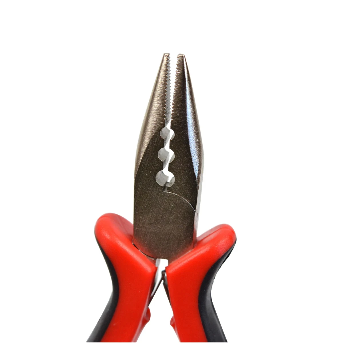 마이크로 비즈 및 나노 비즈 헤어 익스텐션 설치 및 버터플라이 웨프트 설치용 세 개의 구멍이 있는 플라이어 살롱 도구