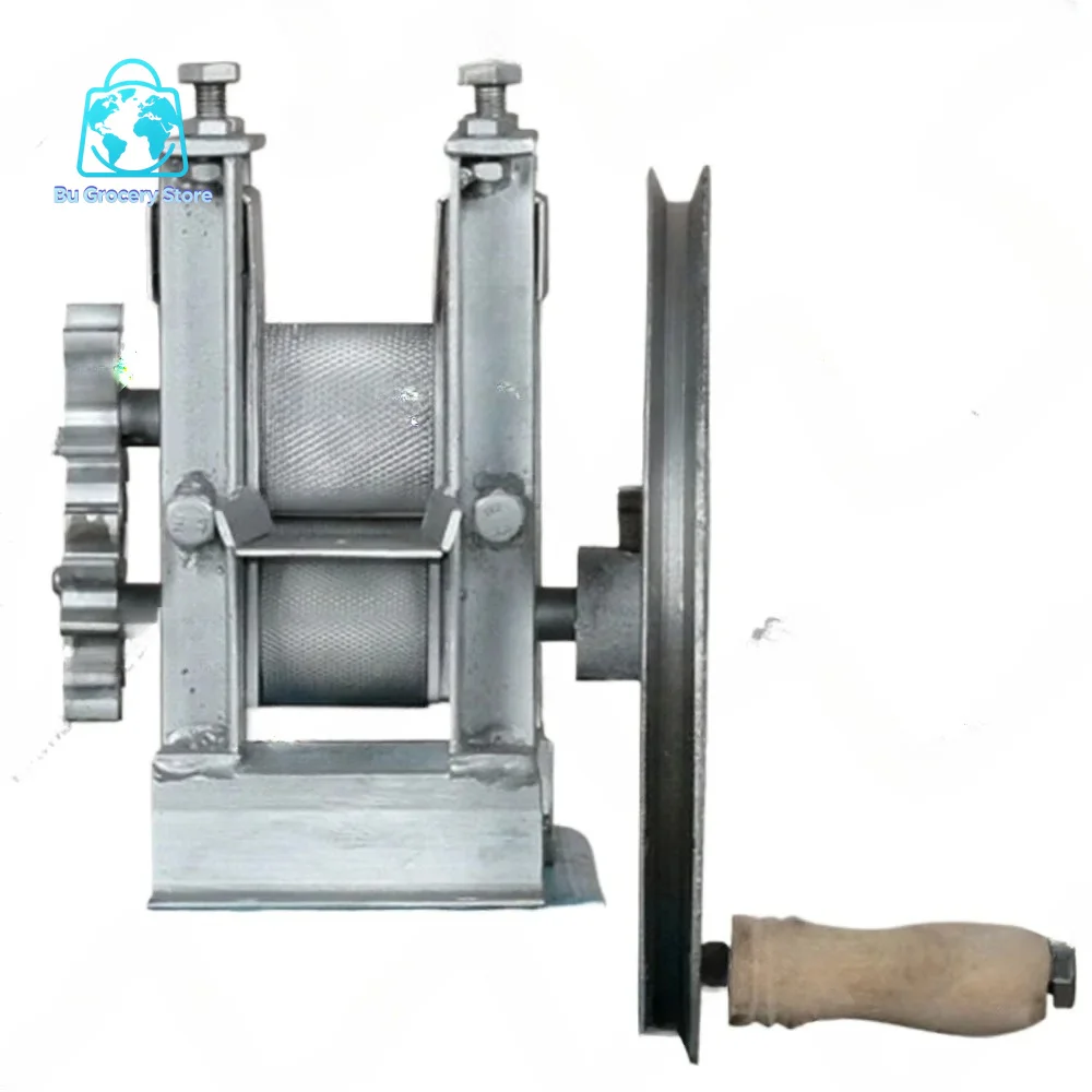 Manual Bamboo Strip Splitter Machine, Portable Handheld Tool for Layering & Splitting, Adjustable Thickness Wood Processing
