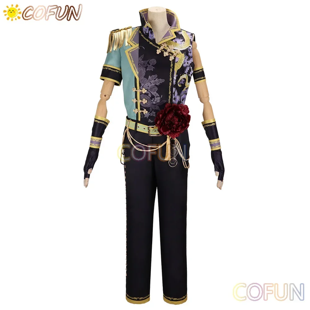 COFUN [personalizado] juego IDOLiSH7 Zool Inumaru Toma disfraz de Cosplay trajes de Halloween mujeres hombres negro blanco traje emparejado