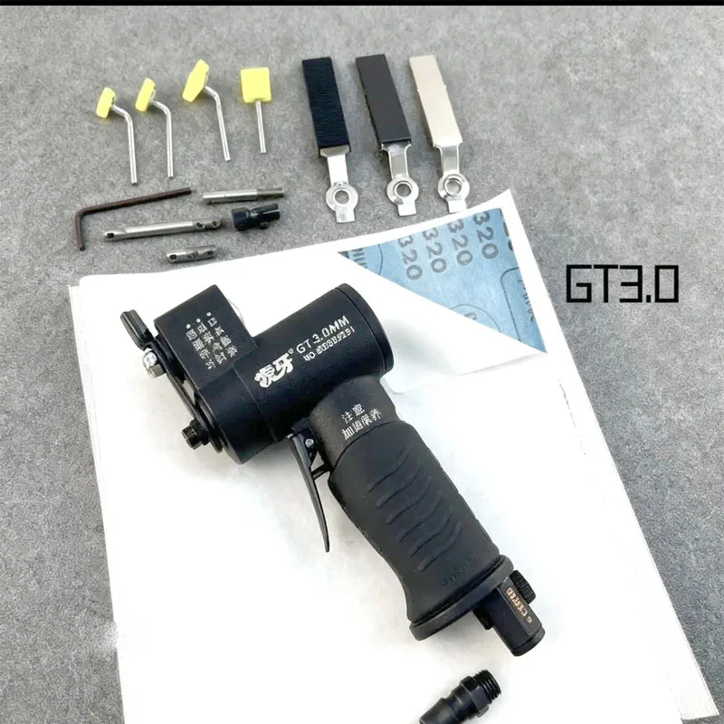 GT3.0/1.5mm Pneumatic Sanda Machine for mold multi-functional flat polishing Swing left and right mirror polishing GT30/GT15