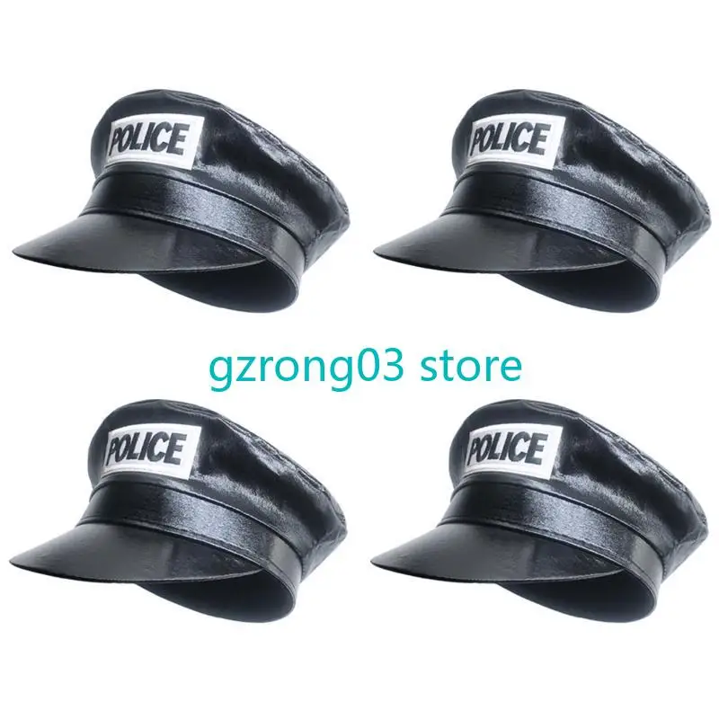 127C لقبعة ضابط الشرطة لزي الشرطة قبعة الأدميرال قبعة الكابتن لليخت Pu Newsb #1