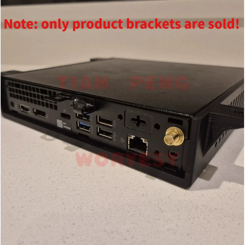 WYORESY Under Desk Bracket For Dell (Mini PC) Fix Compact Host Below Work Surfaces To Optimize Space Arrangement For Home And