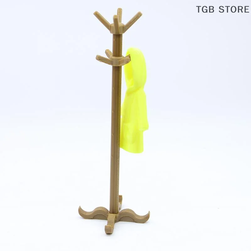 1 pz mini appendiabiti da terra vintage scala 1:12 portaoggetti in miniatura casa delle bambole decorazione della stanza giocattoli accessori regali