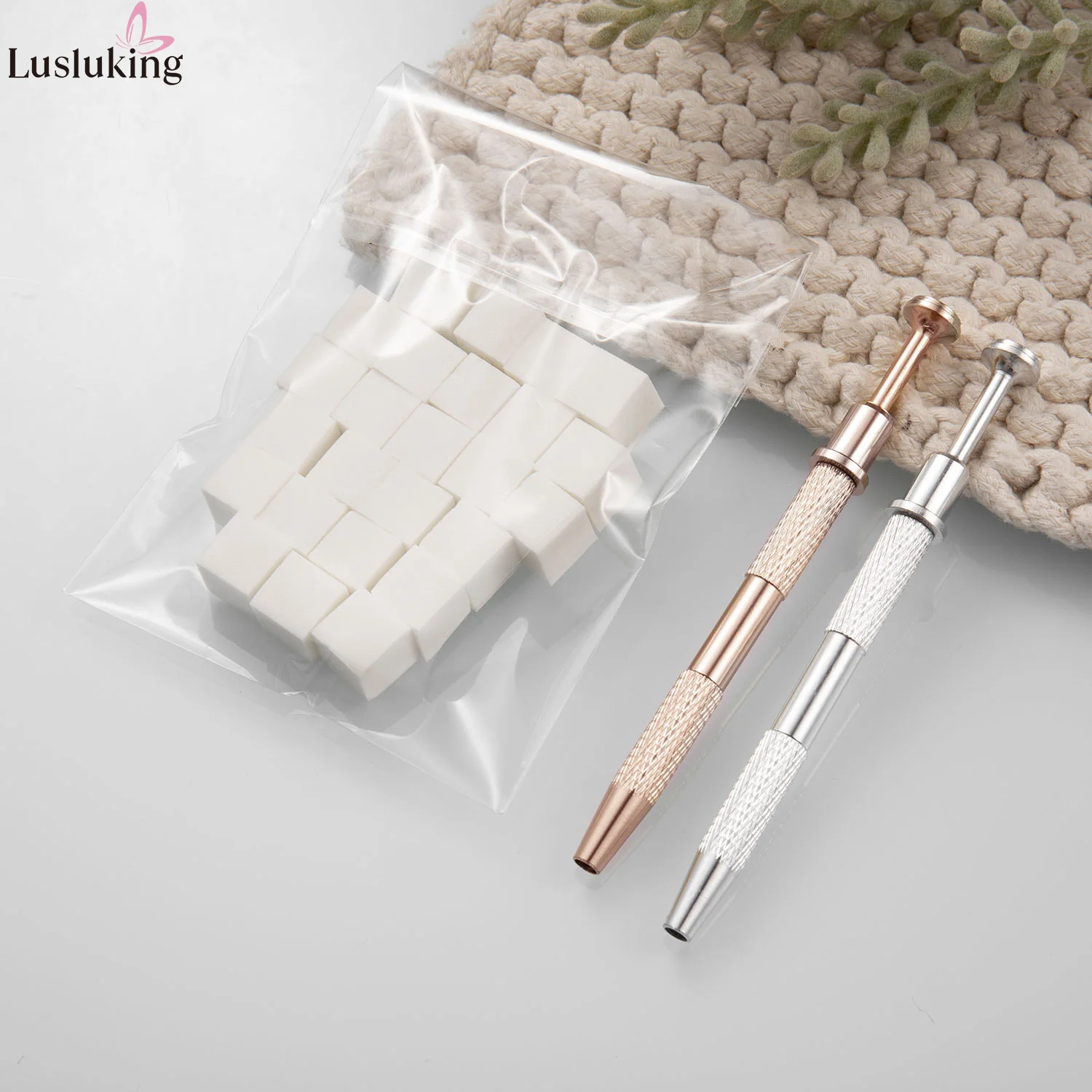 

Набор из 50 мини-кубиков-губок для дизайна ногтей, градиентные кисти для гель-лака, губки-аппликаторы для маникюра, принадлежности для маникюра