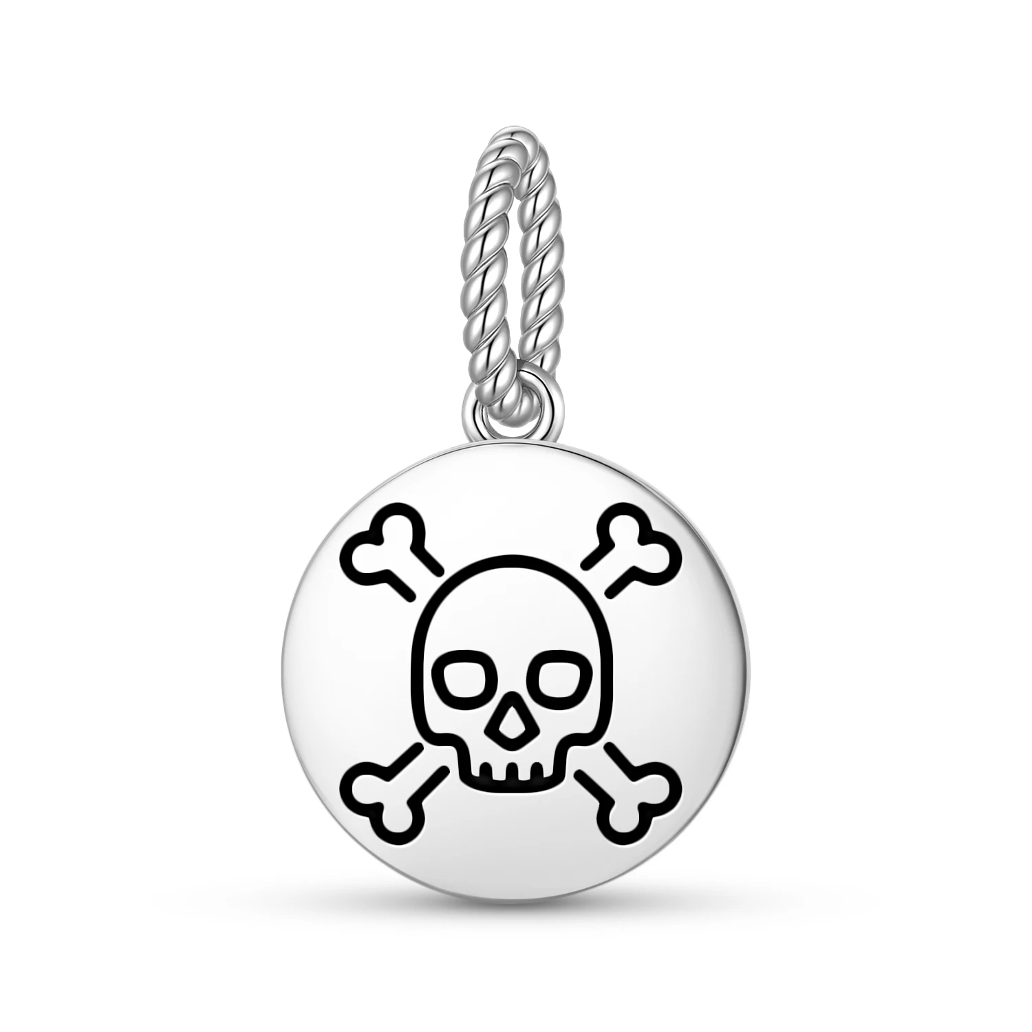 

Подвеска «Череп Сидона» из серебра 925 пробы, симболовичный шарм для женского браслета, ожерелья, модное ювелирное украшение