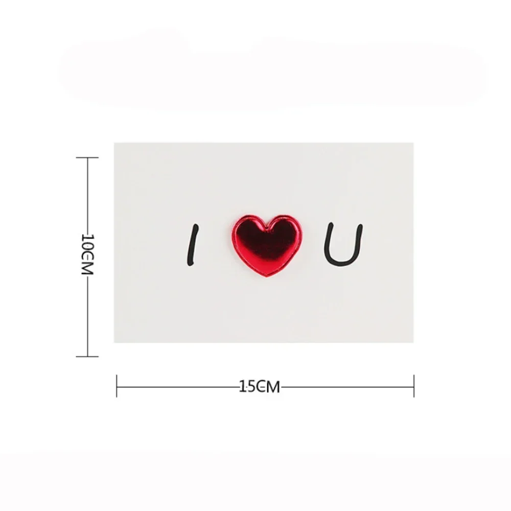 1pcs/set Romantic Love Heart Greeting Cards Mini Paper Envelopes Cute Stationary Wedding Invitation Envelope Letter Paper Set