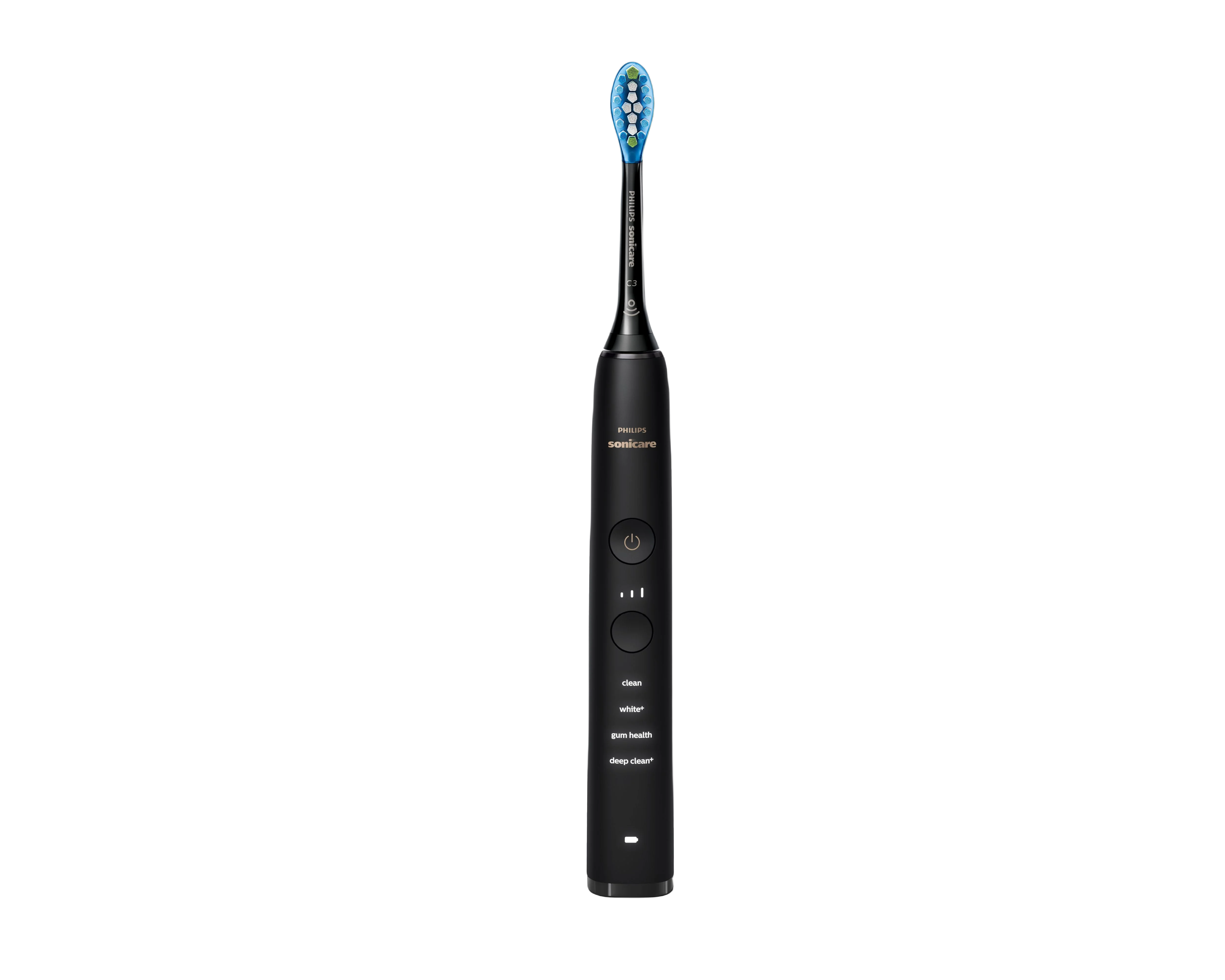 Philips-Brosse à Dents Électrique Rechargeable DiamondClean HX992, Têtes de Rechange, Noir, Rose, Blanc, pour Adulte