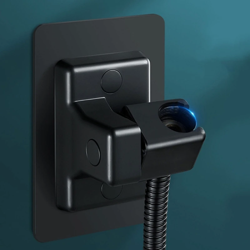 Wall Mounted Shower Rack Self-adhesive Holder-Handheld Bracket Bathroom Support Dropship