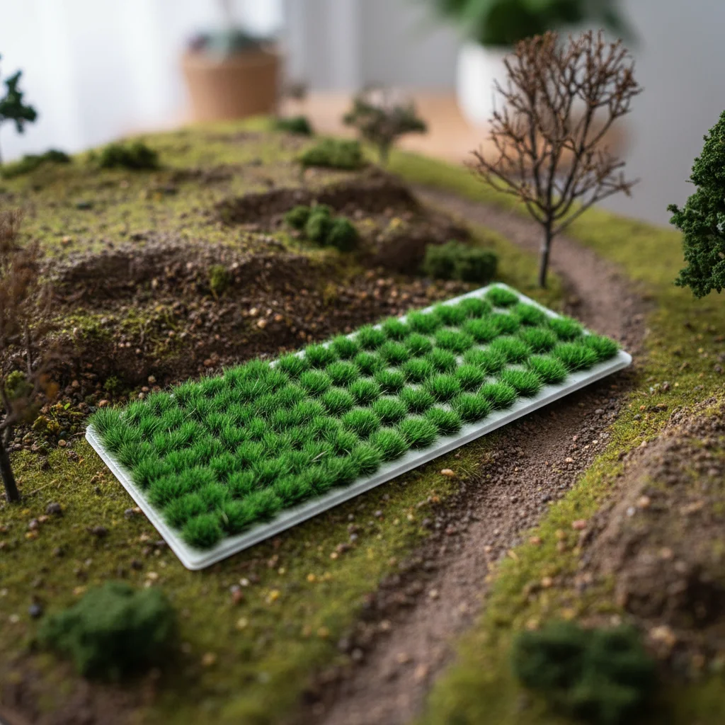 

90Pcs 5mm Wetland Grass Cluster DIY Model Materials Artificial Plants Miniature Wetland Grass Static Grass Tuft