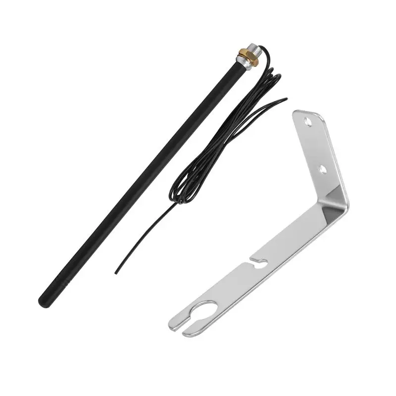 ABOU-Outdoor 433.92Mhz Antenna With RG174 Cable Garage Door Remote Control Signal Enhancement Antenna