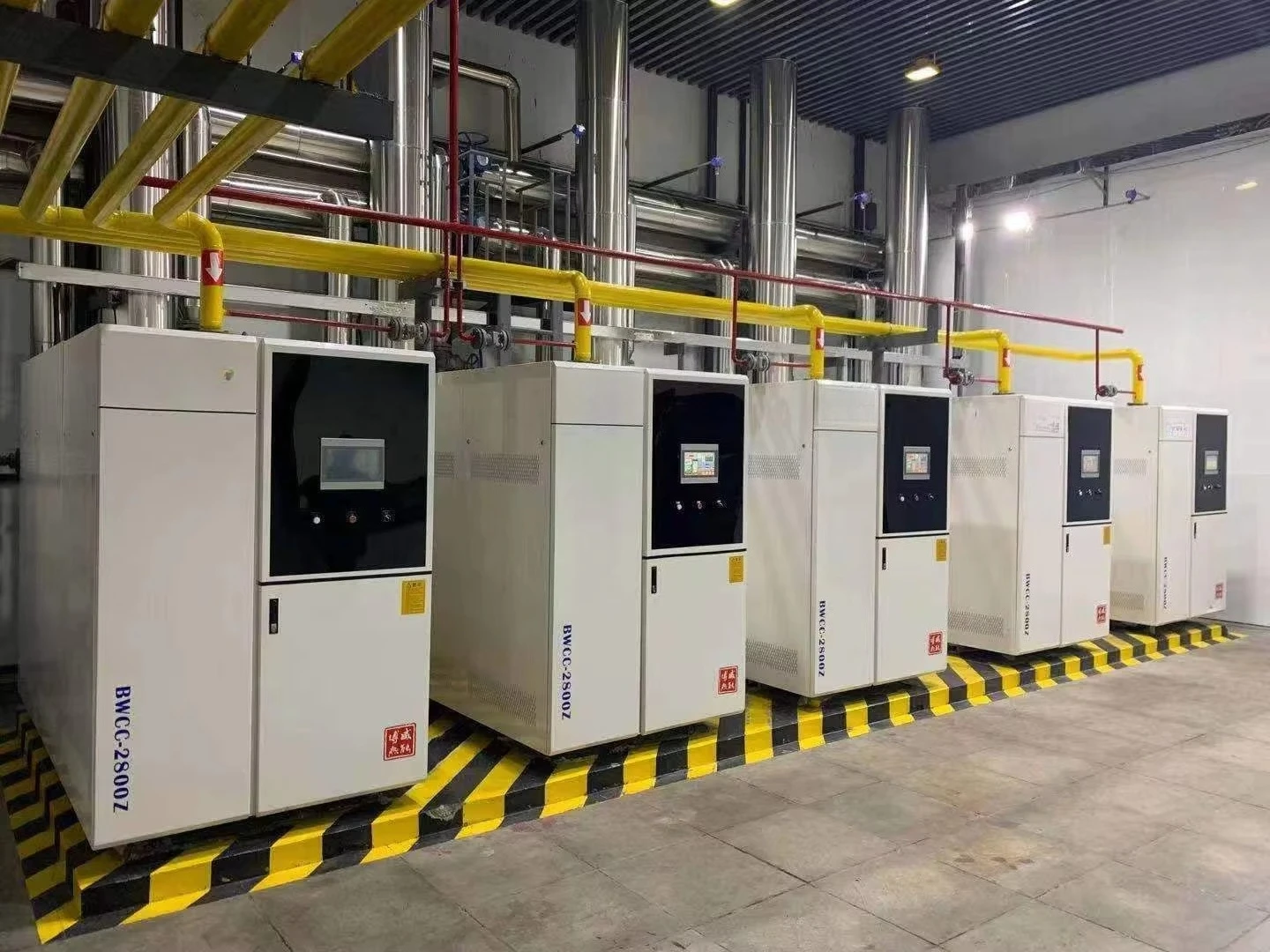 OEM Gas-Fired Main Tankless Condensing Steam Boiler with Atmospheric Pressure Condensate Recovery System 1 Year Warranty 1080kg