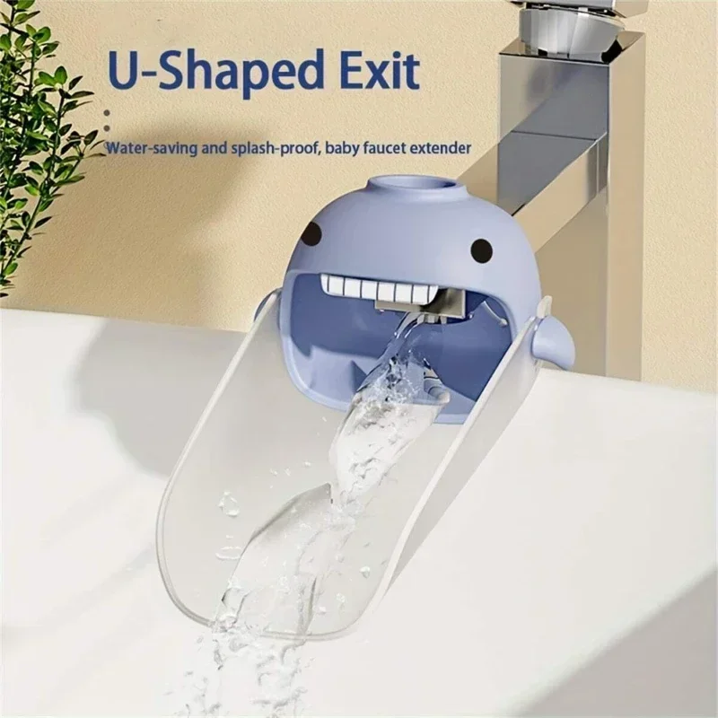 

1pc Children's Faucet Extender, Cute Cartoon Splash Proof Hand Washing Tool For Kids
