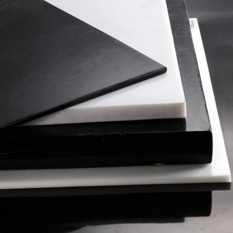 

1/2pcs High-Density Polyethylene Board Wear-Resistant Black/White PE Sheet Industrial Engineering Plastic Panel Thick 2mm-25mm