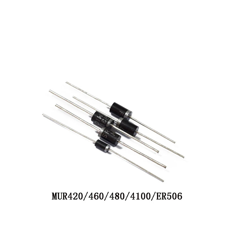 (30pcs) MUR4100 MUR4100E DO-41 4 Amp Super Fast Recovery Rectifier 50 to 1000 Volts