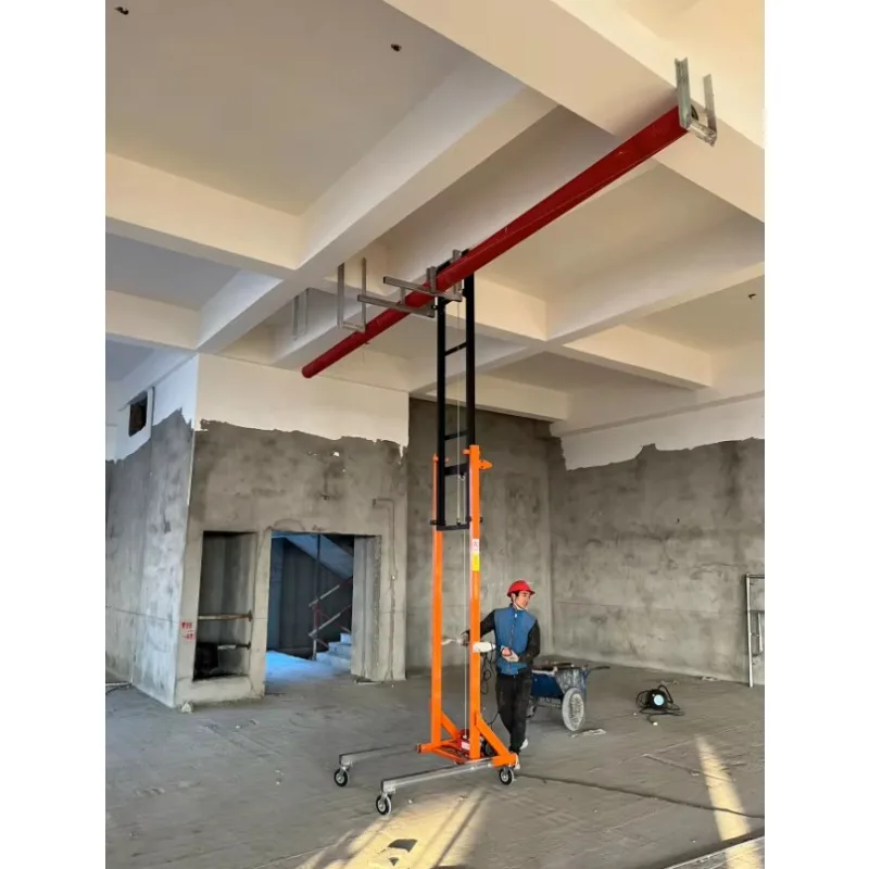 220V Electric Lifting Forklift  Mobile Crane  Suitable for HVAC Duct Installation  Fire Protection Duct  and Air Conditioning