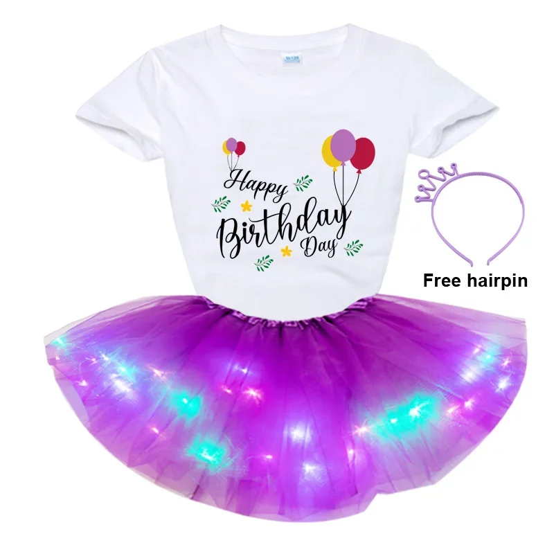 

Girls Dress Rainbow Coloured Tutu Skirt Ribbon Tutu Birthday Gift Toddler Baby Rainbow Outfit Set Girl Clothes Party Set Toddler