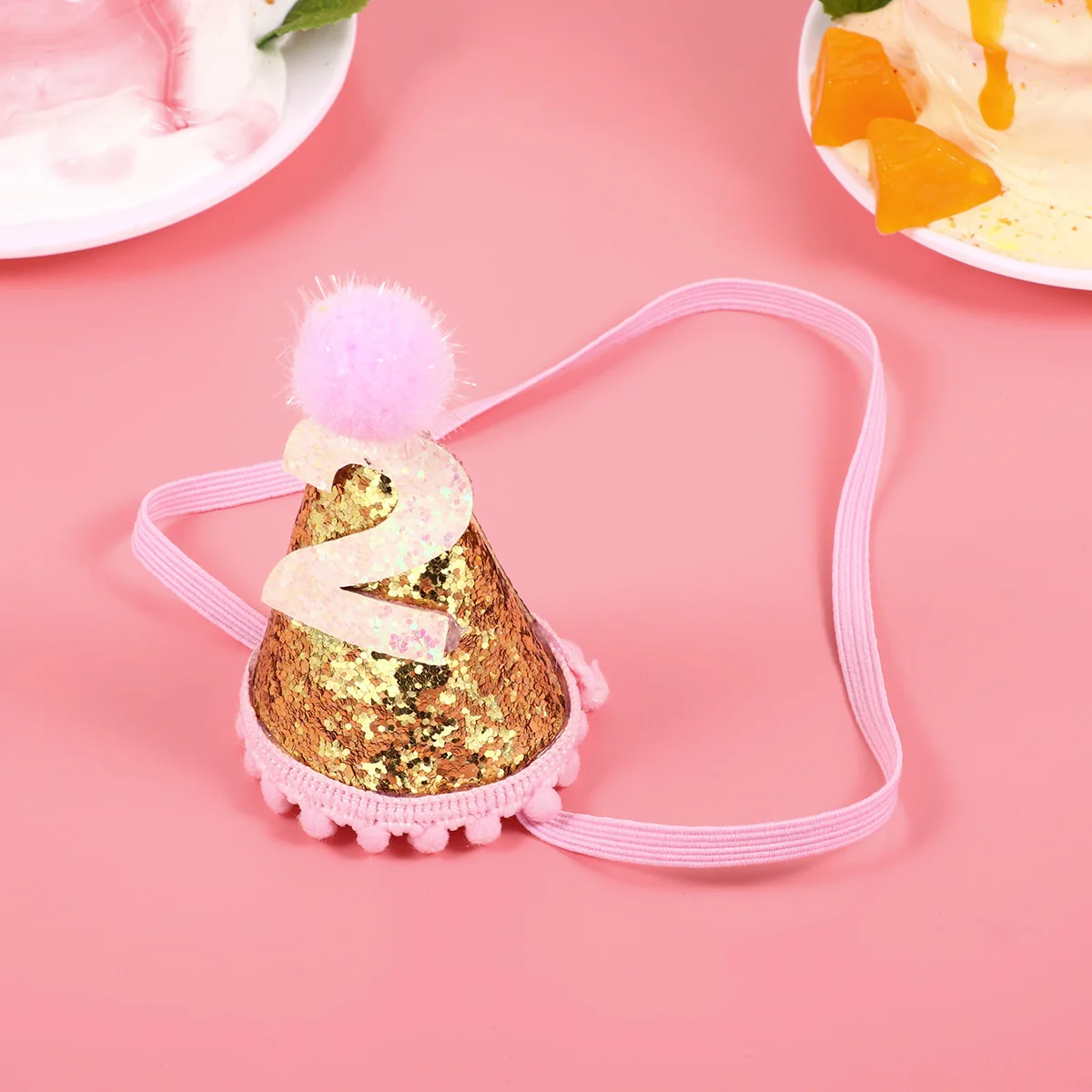 

Baby Birthday Hat Kids Party Ball Girls Hair Ribbons Headb s Festive Decorations Photo Props Safe Practical