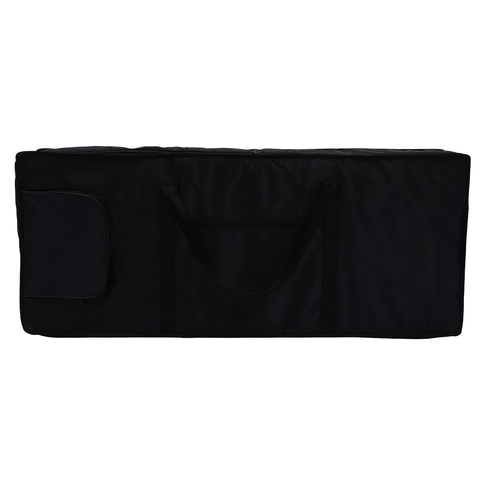 

1pc 61 Keys Keyboard Bag Oxford Cloth Waterproof Electronic Piano Cover Black Color Musical Instrument Storage Case