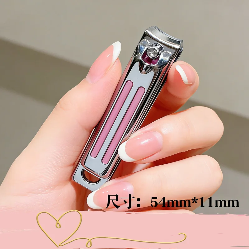 

1Pcs Nail Clipper Scissors for Trimm Nails Large Size for Home Use Flat-Cut and Diagonal-Cut Cute Design for Women Single Piece
