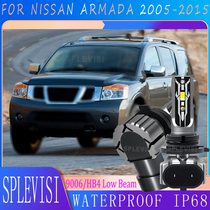 

Энергоэффективные 9006 прочные светодиодные лампы дальнего света для Nissan Armada 2005 2006 2007 2008 2009 2010 2011-2015