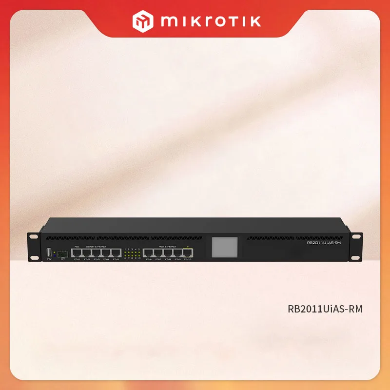 

Mikrotik RB2011UiAS-RM/ROS Gigabit Wired Fiber Broadband Routing