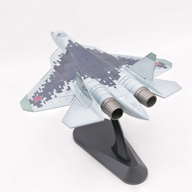 Wltk Russia Sukhoi Su-57 Felon Stealth Multirole Fighter 1/100 Diecast Airplane Aircraft Jet Model