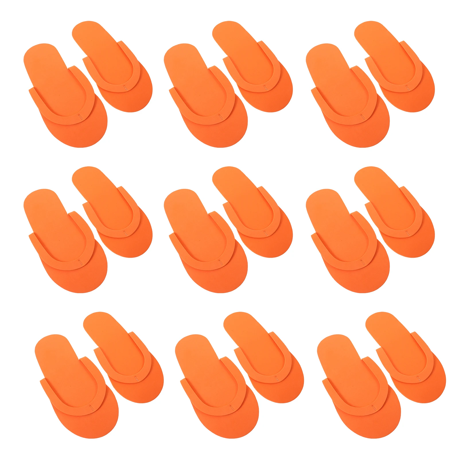

12pcs 12 Pairs Disposable Slippers EVA Spa Shoes Flops Travel Spa Slippers Lightweight Storage