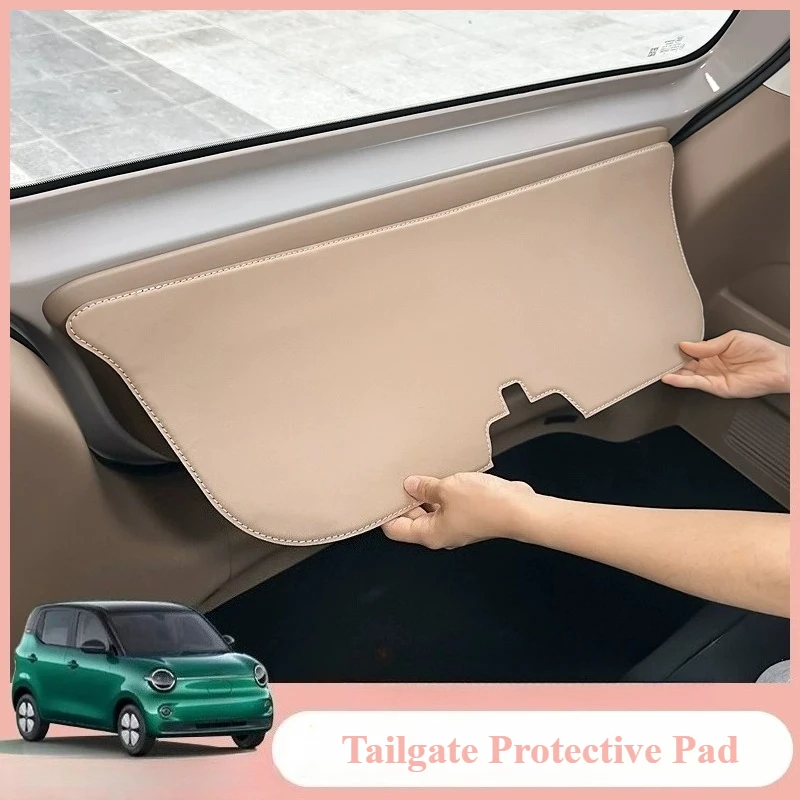 For Wuling Aira EV/Hongguang Mini EV 5th‑Gen 2026 4‑Door Tailgate Anti‑Kick Pad Anti‑Collision Anti‑Scratch Custom Precise Fit