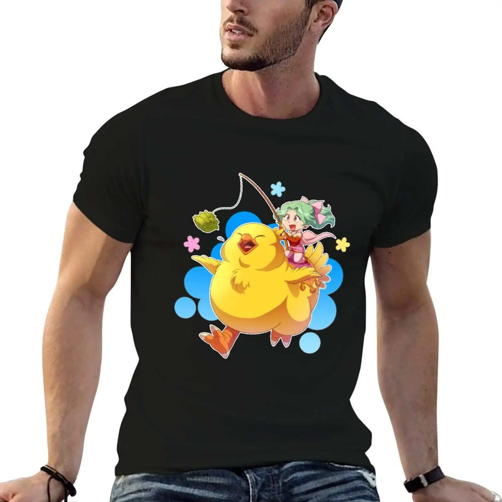 

cotton pack man T-Shirt and shirt Chocobo Fat t Terra 100% graphic mens t cotton shirts for t men shirts