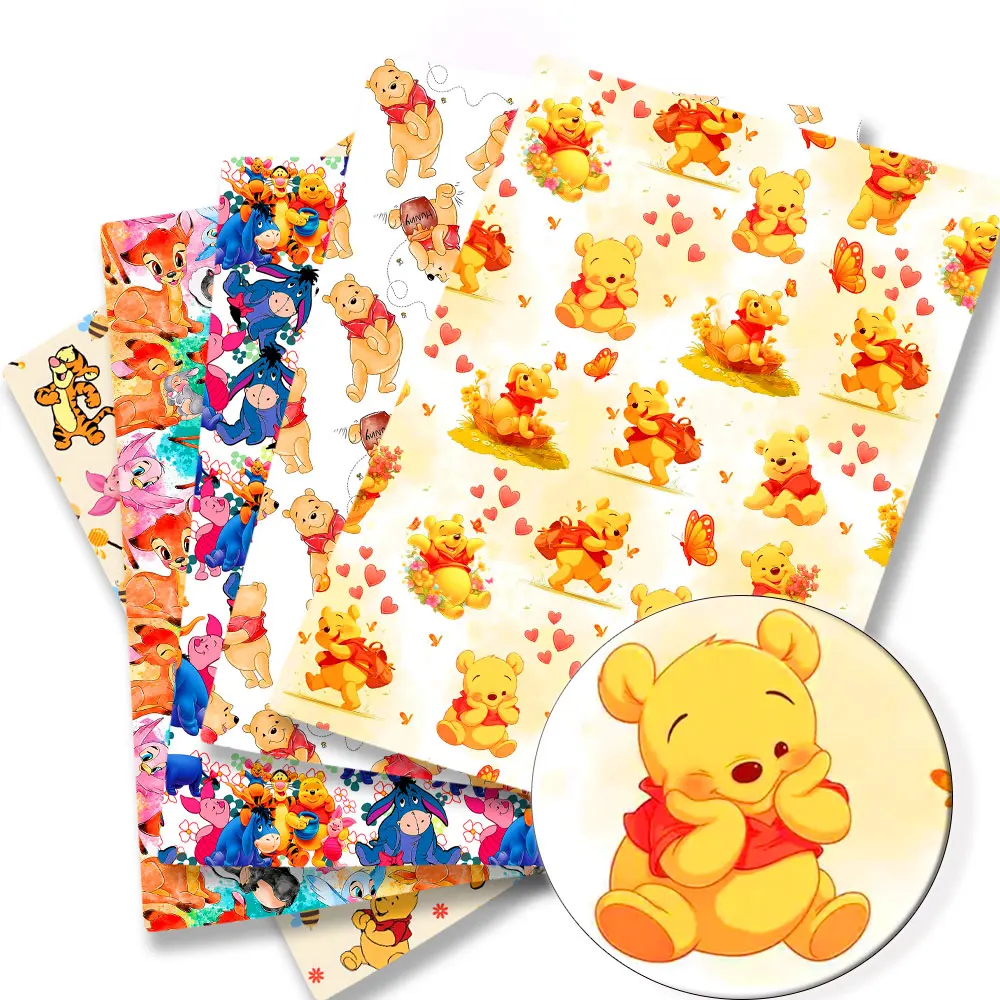 disney fabric 140x50CM Cartoon cotton fabric Patchwork Tissue Kid Home Textile Sewing Doll Dress Curtain Polyester cotton Fabric